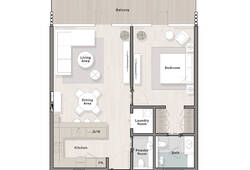 1 bedroom